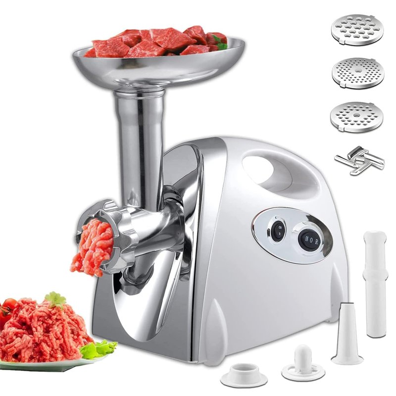 Electric Meat Grinder, Heavy Duty Meat Mincer, Sausage Stuffer Maker, Food Grinder Household Multifunctional Mincer Sausage Stuffer