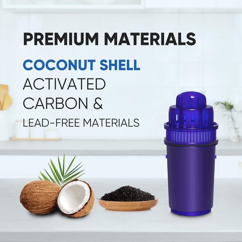 PUREPLUS JFC900Z Pitcher Water Filter Replacement for Pur PPF900Z, PPF951K, PPT700W, CR-1100C, DS-1800Z, CR-6000C, PPT711W, PPT711, PPT710W, PPT111W, PPT111R Pitchers and Dispensers, 4PACK