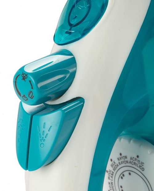 Dominion Advanced Steam Iron - Lightweight 1200W with Non-Stick Soleplate & Adjustable Thermostat | Teal