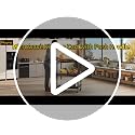 Rolling Kitchen Microwave Cart with Adjustable Shelf and Storage Hooks