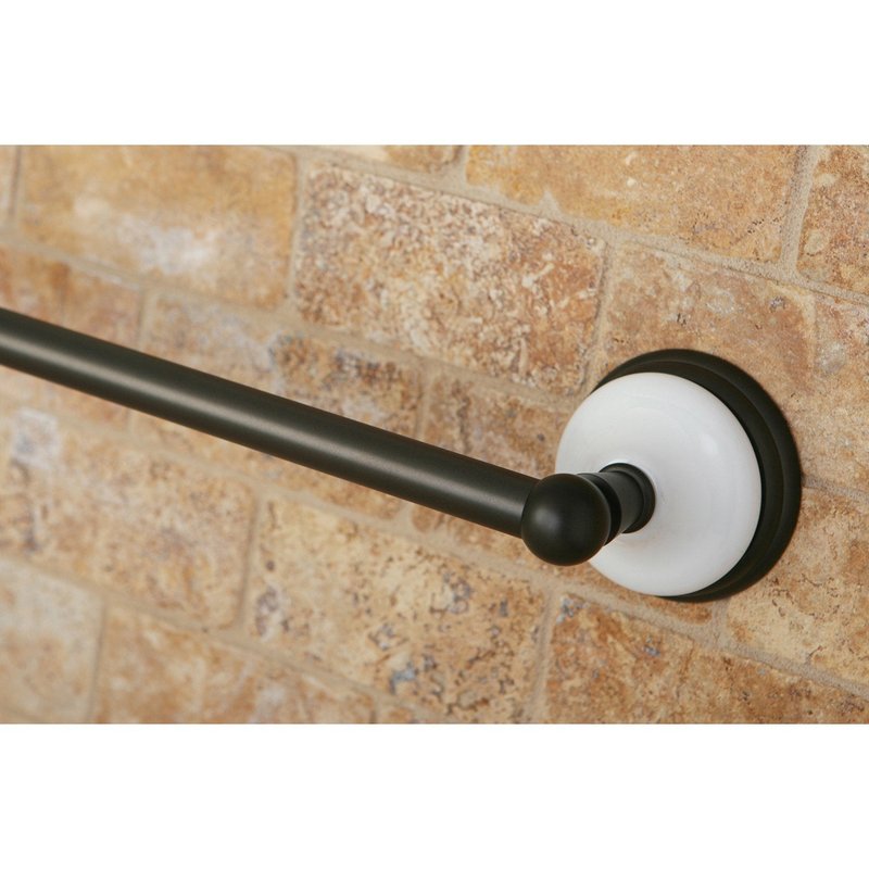 Kingston Brass BA1111ORB Victorian 24-Inch Towel-Bar, Oil Rubbed Bronze