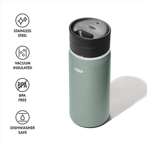 OXO Good Grips 16oz Travel Coffee Mug With Leakproof SimplyClean™ Lid - Jade