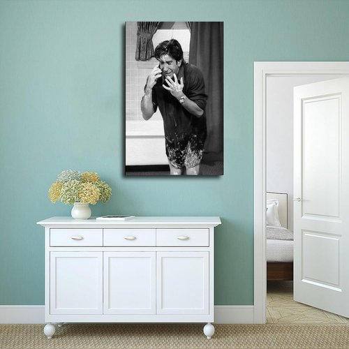 Funny Bathroom Wall Art | Humorous TV Show Print for Restroom Decor - 12x18 Inch (30x45cm)