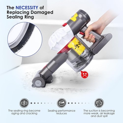 Dyson Dust Bin Lid - Compatible Replacement for V7 & V8 Vacuum Cleaners | Durable Door Parts