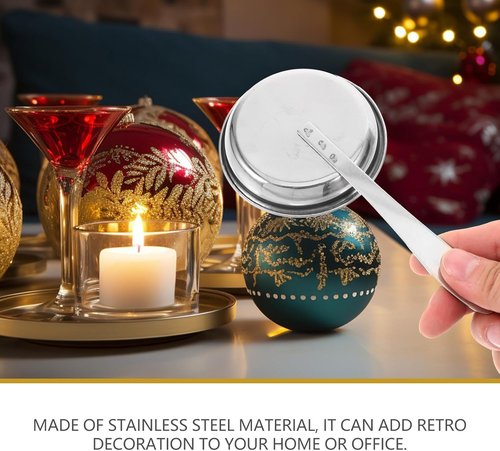 Angoily Candle Snuffer - Portable Stainless Steel Extinguisher with Long Handle | 6.69-Inch Safe Flame Tool