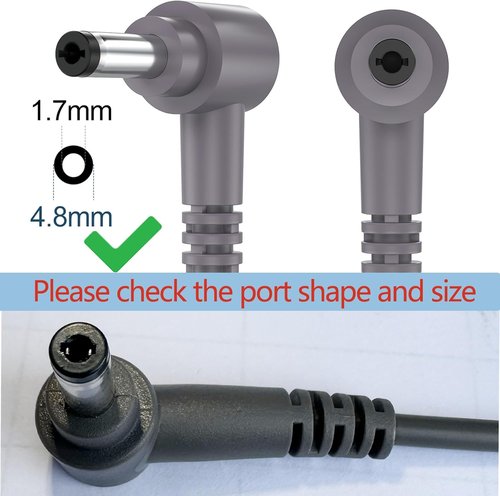 Dyson Replacement Vacuum Charger - Compatible with V10, V11, V12, V15, SV12, SV14, SV16, SV20, SV22 Models