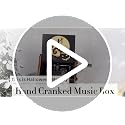 Engraved Wooden Hand Crank Music Box - This Is Halloween Melody