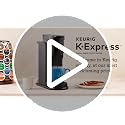 Keurig K-Express Single Serve Coffee Maker, 3 Brew Sizes, 42oz Reservoir
