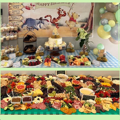 3PCS Larger Charcuterie Letter 12” ONE fillable Tray, Baby Serving Trays for Food, Wood Letter Chocolate Candy Tray for Baby Shower Party Favors (ONE- White)