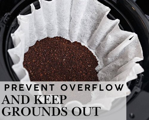 Coffee Filters - Regine Switzerland 100 Count Disposable Basket Filters | Fits 8-12 Cup Machines, 7.875 x 3.25 Inch