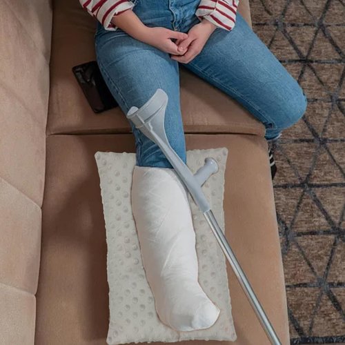 LYMOI Arm Elevation Pillow, Leg Elevation Pillow, Arm Stabilizer Elevation Pillow, Knee Pillow for Swelling and Circulation Pain Relief, Arm Pain, Shoulder Surgery and Leg Injury. (Gray)
