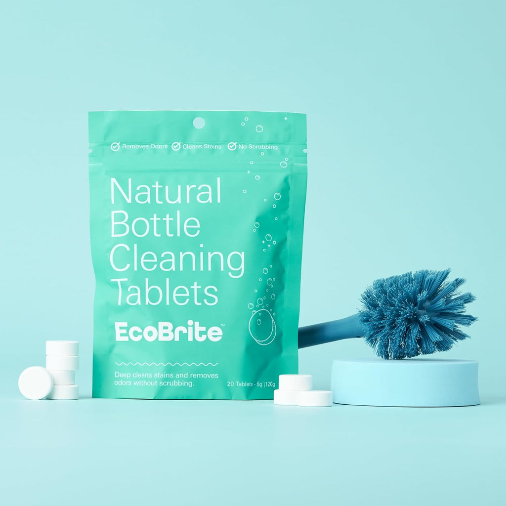 Owala EcoBrite Cleaning Tablets - Powerful Bottle & Cup Cleaner | 20 Pack, Naturally Sourced Ingredients