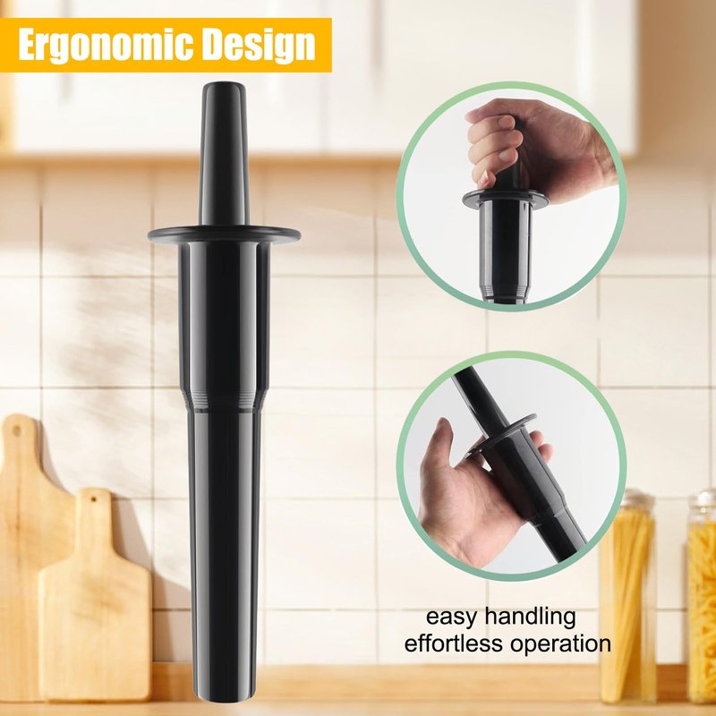 Blender Replacement Part Tamper Tool, Plastic Blender Replacement Parts Blender Tamper Replacement Stick Blender Tamper Tool Compatible with Mixer, Blender
