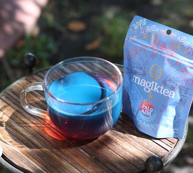 Magiktea Palo Azul, Loose Tea 2 oz (30 cups), USDA Organic, Kidneywood, Caffeine-Free