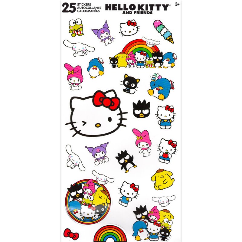 Sanrio Hello Kitty Friends Towel 3 Pack Set for Kids - Bundle with 3 Microfiber Towels Plus More
