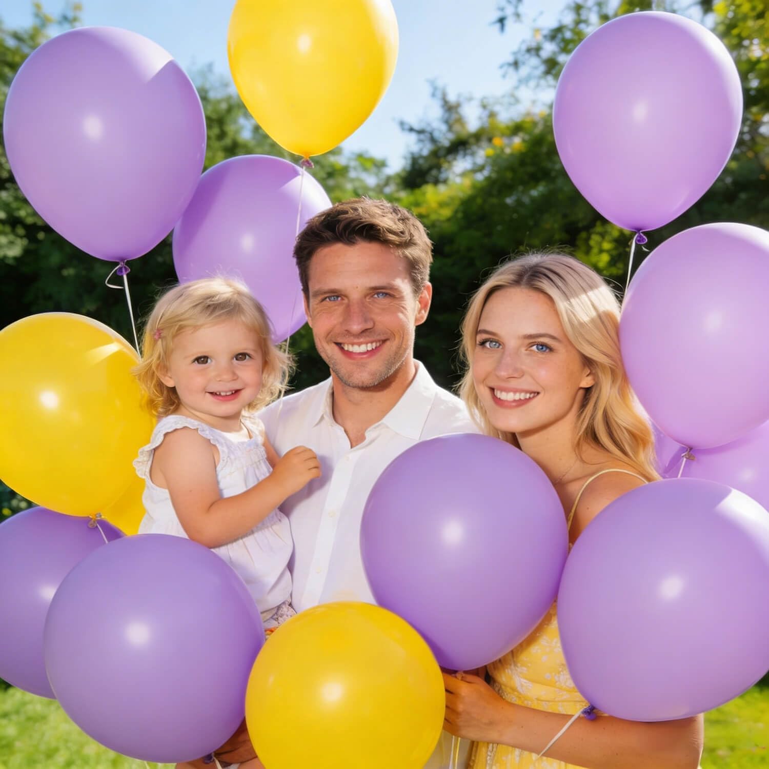 Pastel Purple Latex Balloons by [Brand Name] - 12 Inch, 110pcs for Birthday Parties & Baby Showers