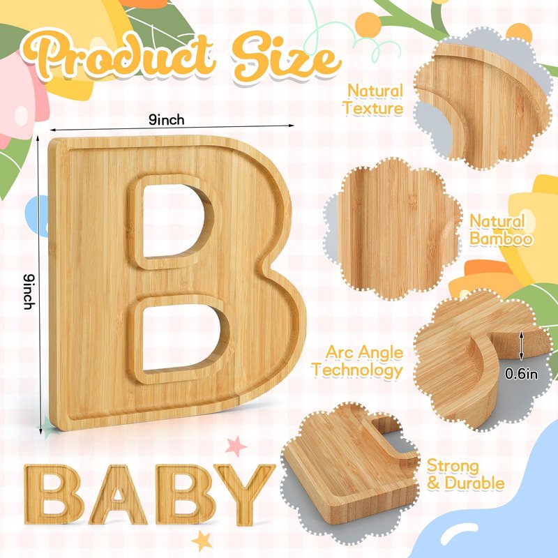 FillTouch 1 Set One Wooden Charcuterie Letters Fillable Tray ONE Shaped Charcuterie Board Letters Dish Decorative Platter for 1st Birthday Party Baby Shower Snack Food Cake Cookies(White)