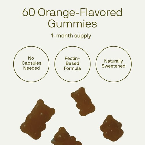 Nutriissa Oolong Tea Gummies – Natural Energy & Metabolism Support with Oolong Tea Extract – EPEB Certified for Purity & Potency – 60 Orange Flavored Vegan Gummies
