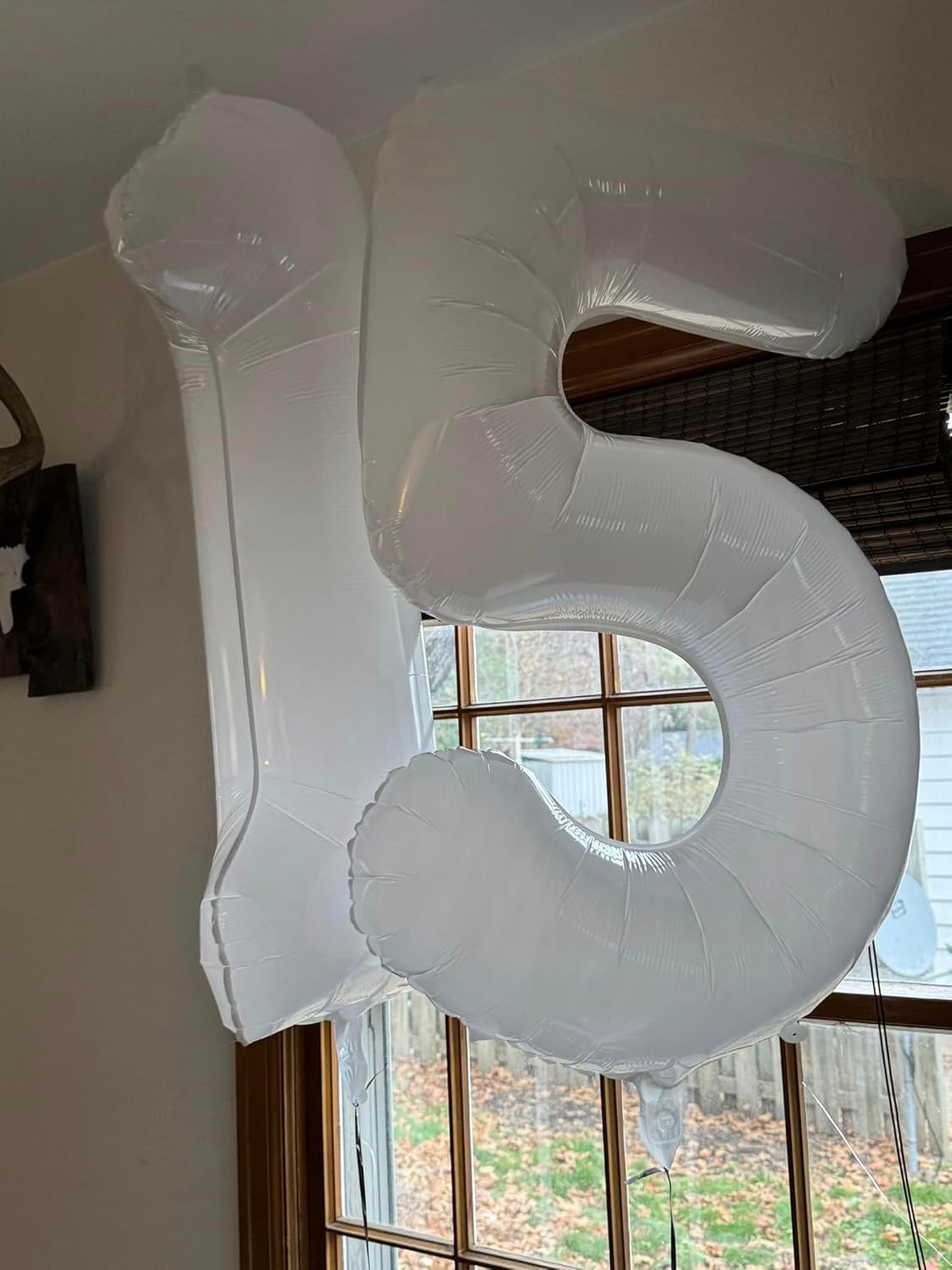 Number 13 Balloon by [Brand Name] - 40 Inch White Birthday Decoration for 13th Party Supplies