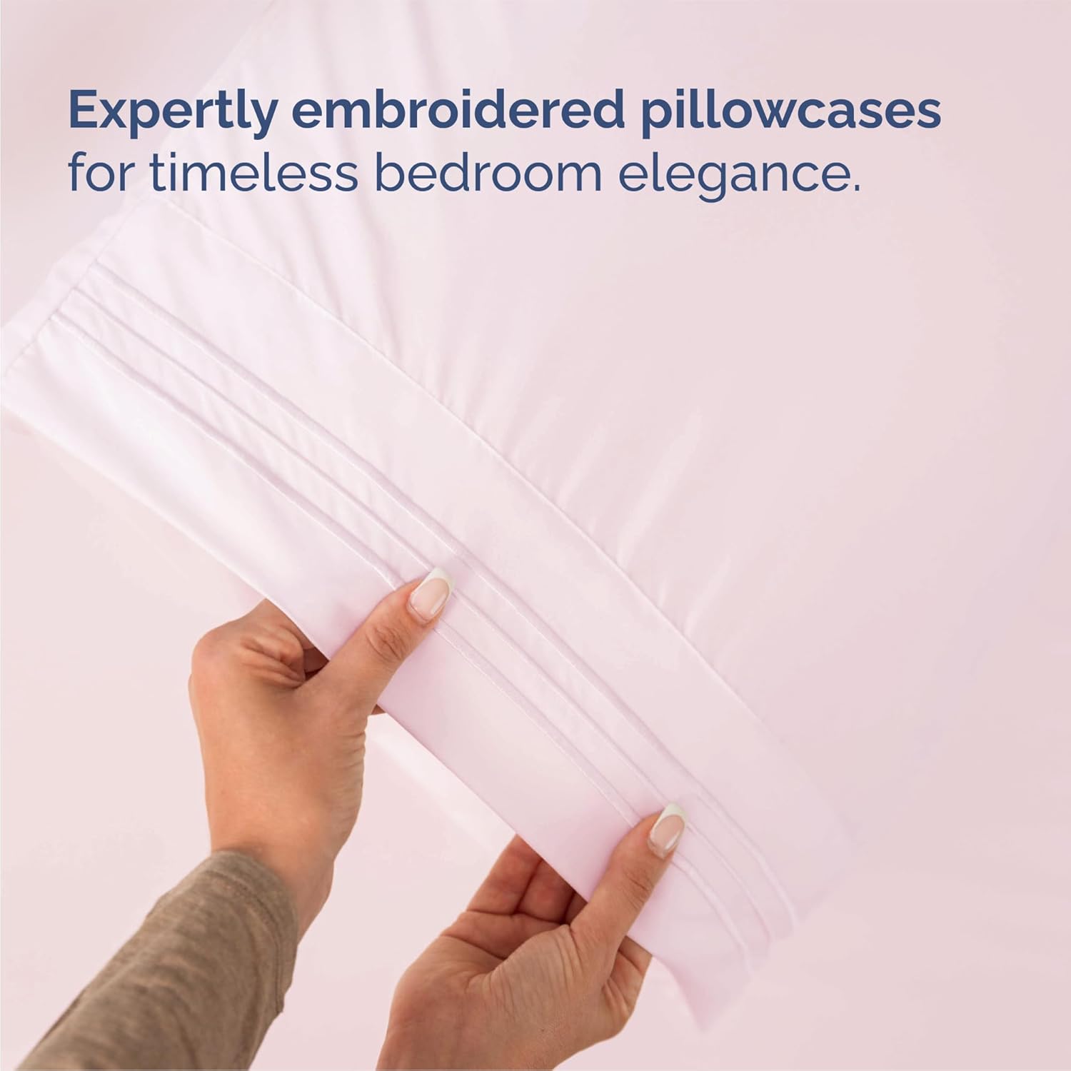 Queen Size 4-Piece Sheet Set | Skiennix Comfy Breathable & Cooling Bed Sheets - Luxury Lavender Pink