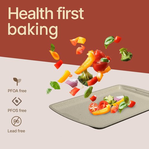 Bakken Swiss - 6-Piece Bakeware Set | Deluxe Non-Stick Carbon Steel Pans for Home & Professional Cooking