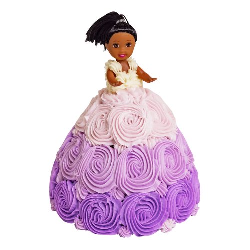 Fat Daddio's PDV-05 Dolly Varden Doll Cake Pan, 5.25 x 4.5 Inch, Silver