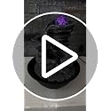 Indoor Tabletop Water Fountain with LED Lights & Rotating Crystal Ball