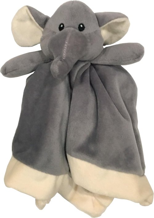 Elephant Security Blanket - Soft Gender Neutral Baby Lovey | Snuggle Toy Stuffed Animal, 12 Inch