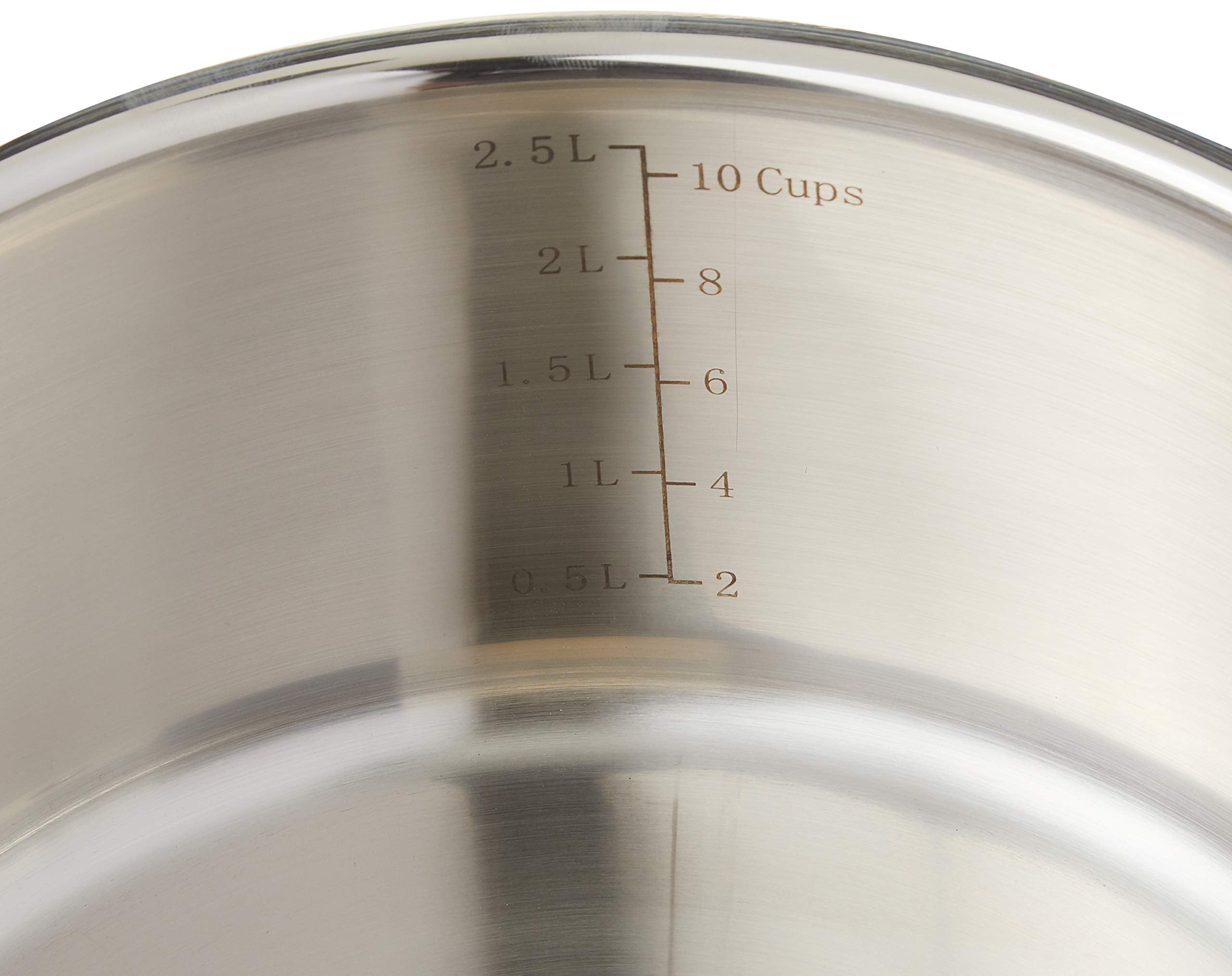 Cuisinart Professional Stainless Saucepan with Cover, 3-Quart, Stainless Steel