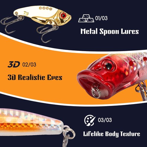 Fishing Advent Calendar 2026 - 24 Days of Unique Fishing Gifts for Men & Teens | Tackle & Lures Set