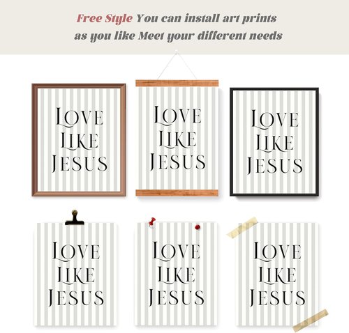 LARTSFRO Coquette Black Bow Wall Art Decor - Inspirational Christian Posters for Teen Girls | 10x8 Inch Set of 4 Unframed