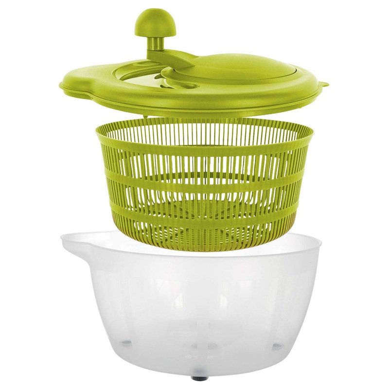 Westmark German Vegetable and Salad Spinner with Pouring Spout and Non-Slip Feet