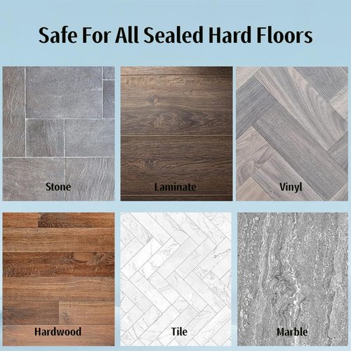 KVLZ Disposable Hard Floor Pad Refills - Compatible with Shark VACMOP Pro | 30-Count for All Sealed Floors