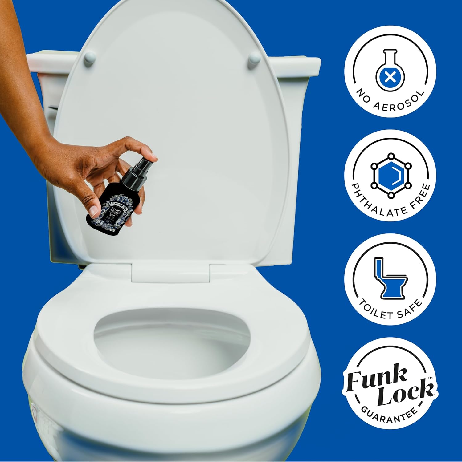 Poo-Pourri Before-You-Go Toilet Spray - Royal Flush, 2 Fl Oz | Eucalyptus & Spearmint Scent