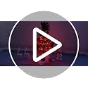 Red LED Copper Wire String Lights 33ft with Remote - Holiday & Party Decor