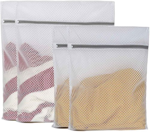 Mesh Laundry Bags by Regine Switzerland - Durable 125gsm Wash Bags for Delicates | 2XL & 2L Sizes