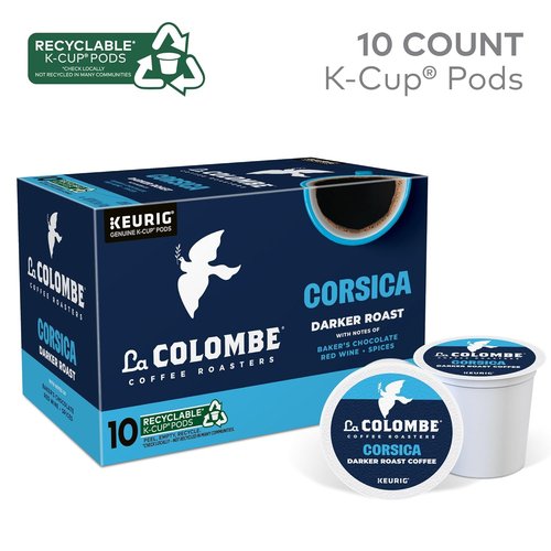 La Colombe® Coffee Roasters Corsica Dark Roast Coffee - Single Serve K-Cup® Pods | 10 Count Box