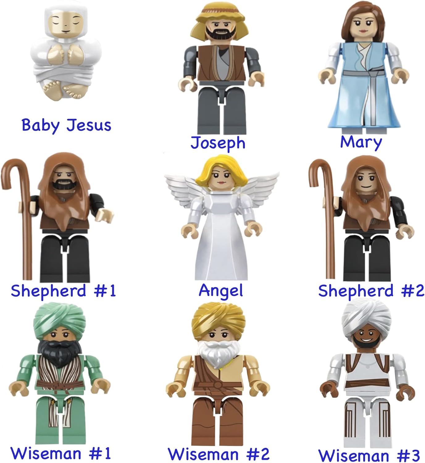 Ultimate Play Set | Large Indoor Nativity Scene with 15 Characters & Trees - Perfect Christmas Gift for Kids