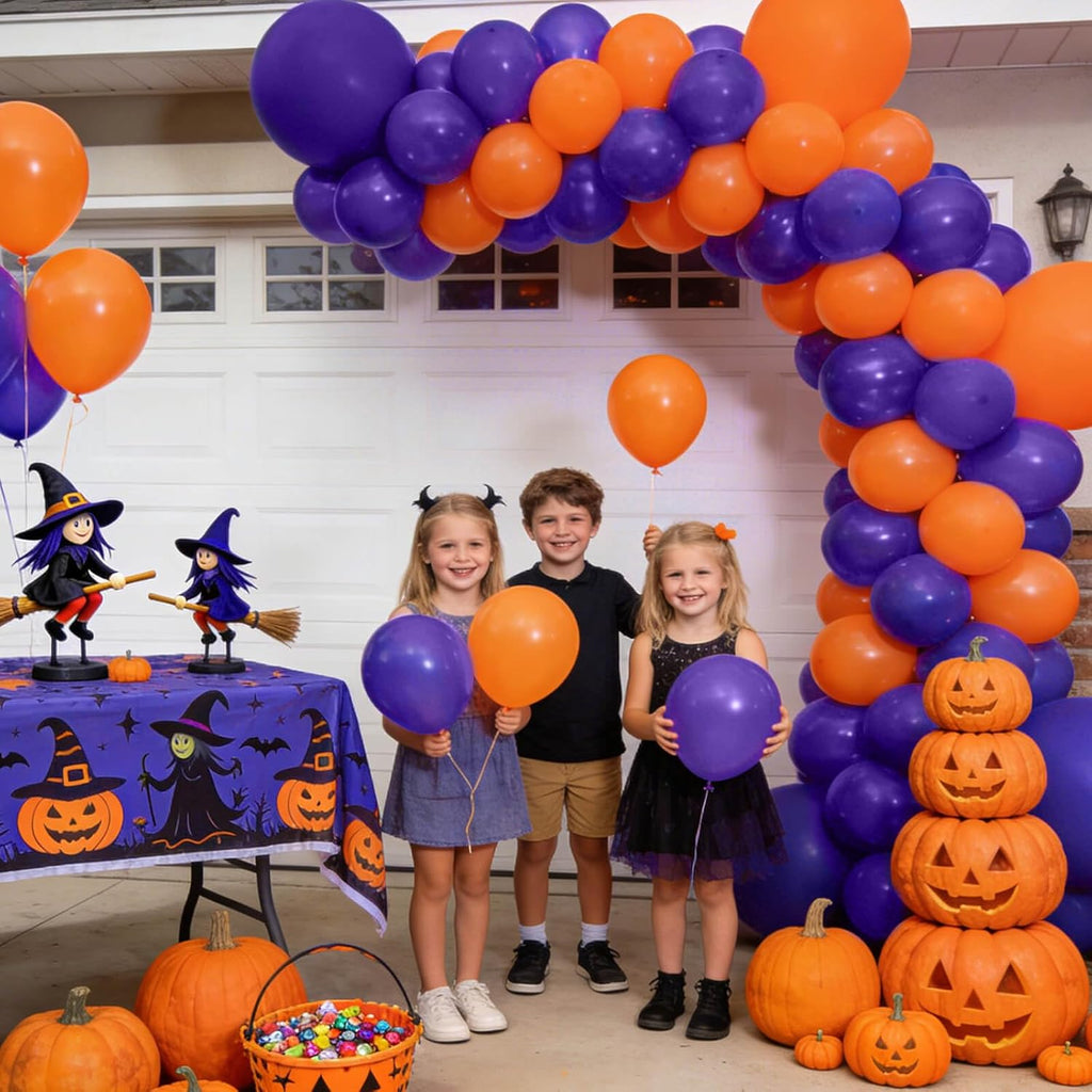 Purple Latex Balloons by [Brand Name] - 110pcs 12-Inch for Birthday Parties & Baby Showers