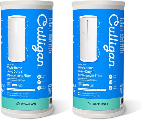 Culligan RFC-BBSA 25 Micron Whole House Water Filter for Sediment, 10" x 4.5" Compatible Replacement for FXHTC, W50PEHD, GXWH40L, GXWH35F, GNWH38S, WFHD13001 (Pack of 2)