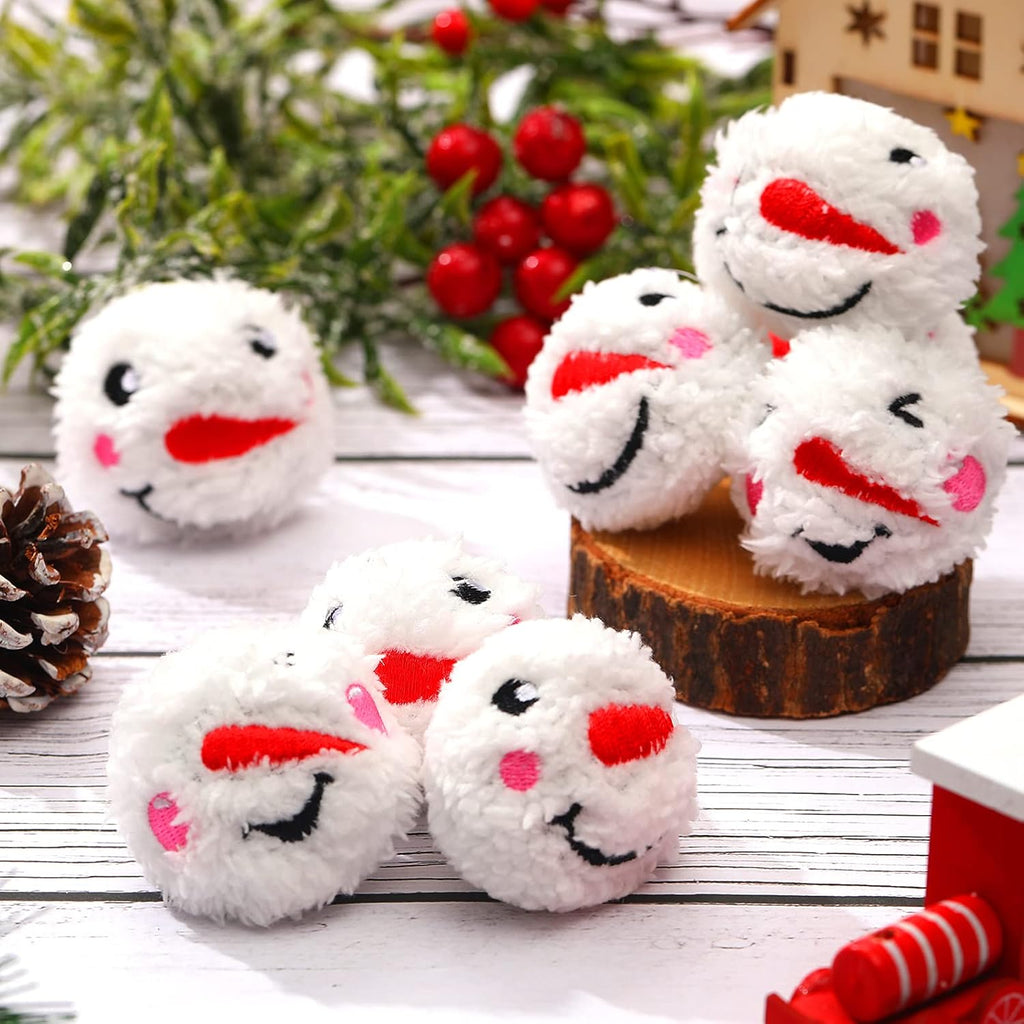 Sumind 36-Piece Snowball Fight Balls Set - Reusable Soft Stuffed Snowflake Balls for Winter Fun