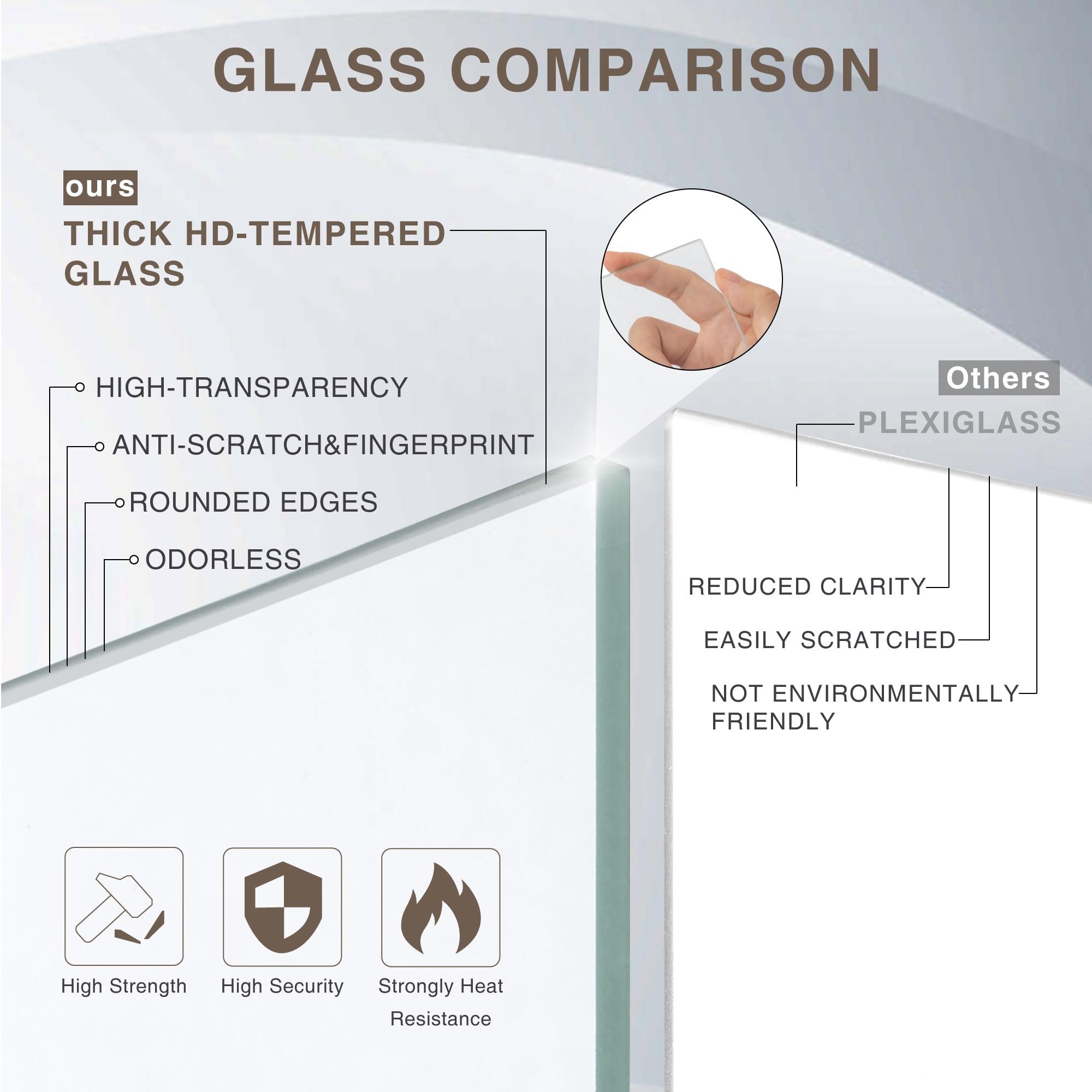 Rustic 24x36 Poster Frame, Reclaimed Barnwood Picture Frame with HD Tempered Glass, Distressed Family Art Gallery Corner, Horizontal and Vertical Wall Mounting Display with Hardware, Set of 1