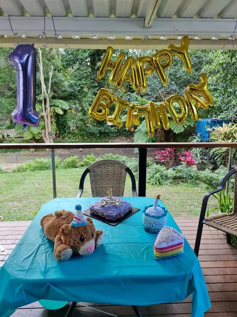Purple Number 60 Balloon - 40 Inch Giant Foil Balloon for 60th Birthday Party Decorations