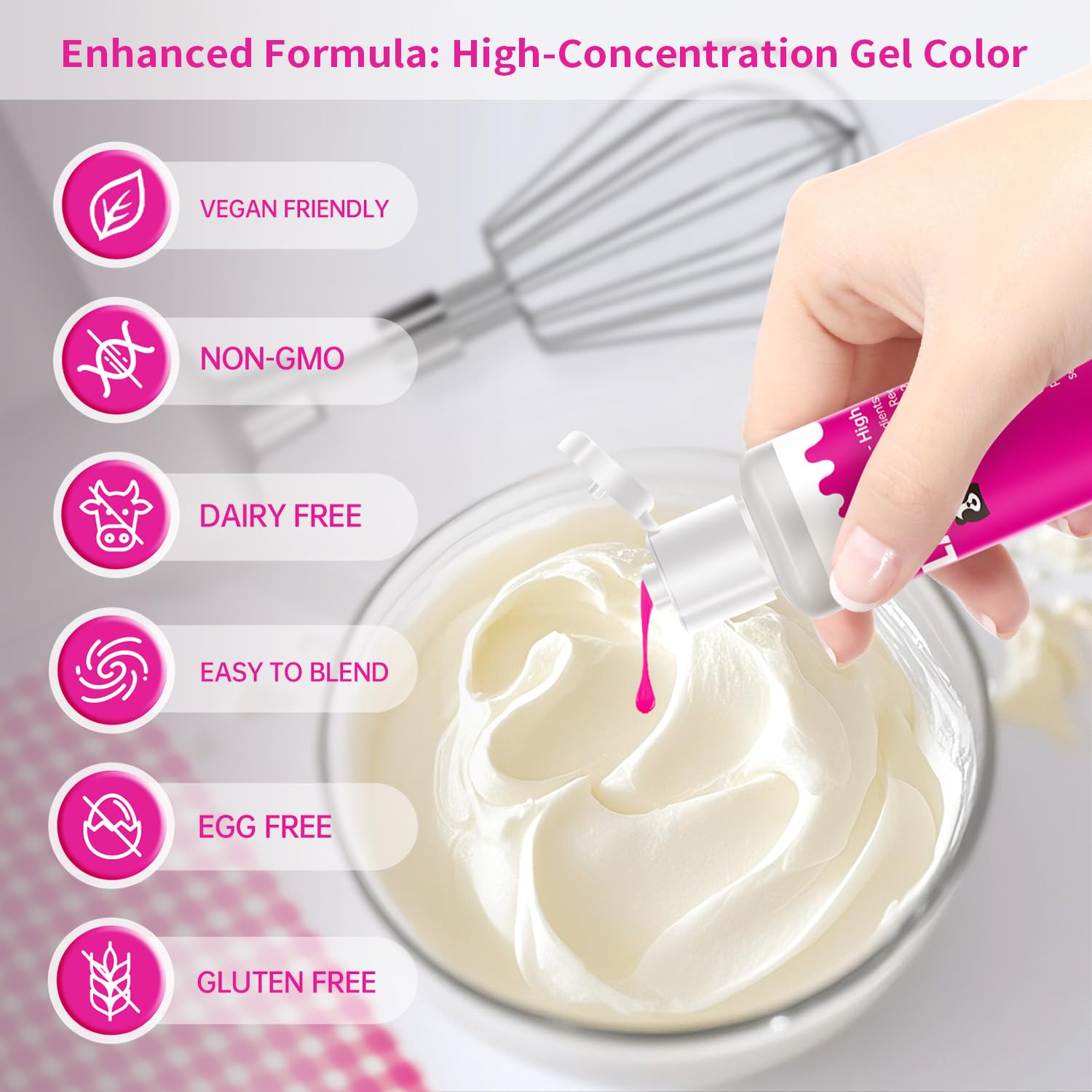Pandalab Olive Gel Food Coloring - Highly Concentrated 2 Ounce Dye for Baking, Cakes, Icing & Slime
