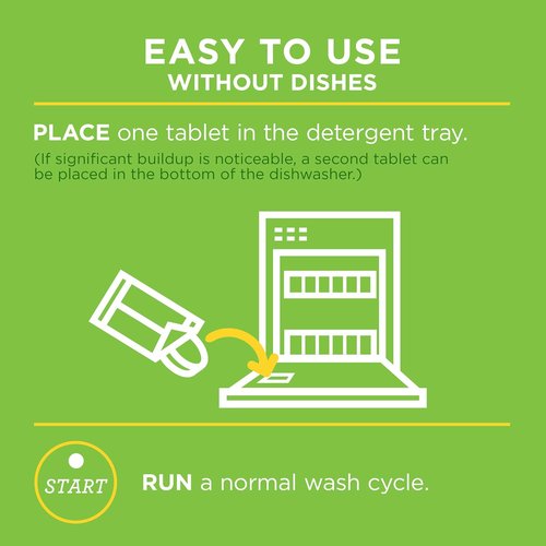 Affresh Dishwasher Cleaner - Eliminate Odors & Grime | 6 Tablets for 6-Month Supply
