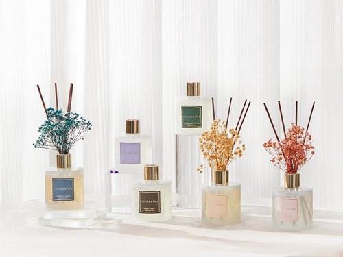 Cocorrína Reed Diffuser - Refreshing Olive Flower Scent for a Calming Atmosphere