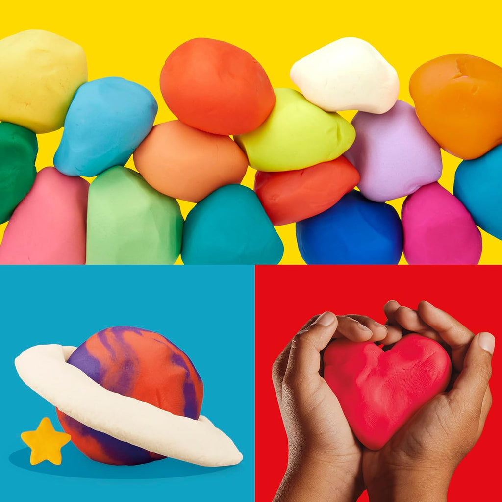 Play-Doh 42-Pack Modeling Compound Cans - Perfect Back to School Gifts & Party Favors for Kids Ages 2+