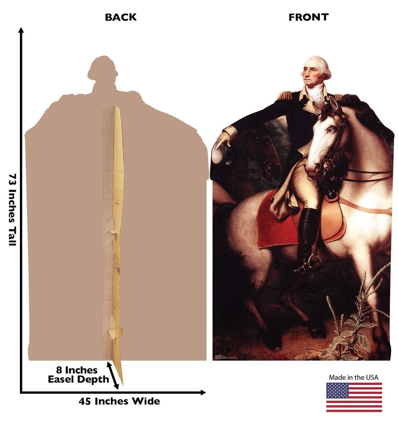 Cardboard People George Washington Life Size Cardboard Cutout Standup