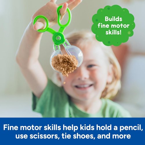 Educational Insights Pluffle® Sand 2-Pack - Mess-Free Sensory Bin Foam Set for Toddlers | Ideal for Home & Classroom Fun