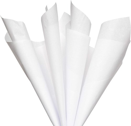 American Greetings White Tissue Paper - 125 Sheets, 20" x 20" | Perfect for Gifts, Crafts & All Occasions